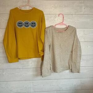 Wonder Nation girls’ long sleeve T-shirts Size Small (6-6X)